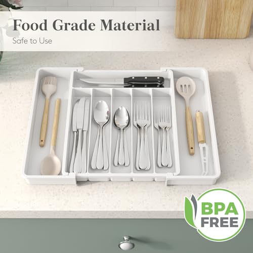 Expandable Silverware Drawer Organizer
