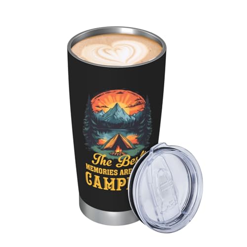 Camping Gifts for Men Women Tumbler 20oz (20 Count)