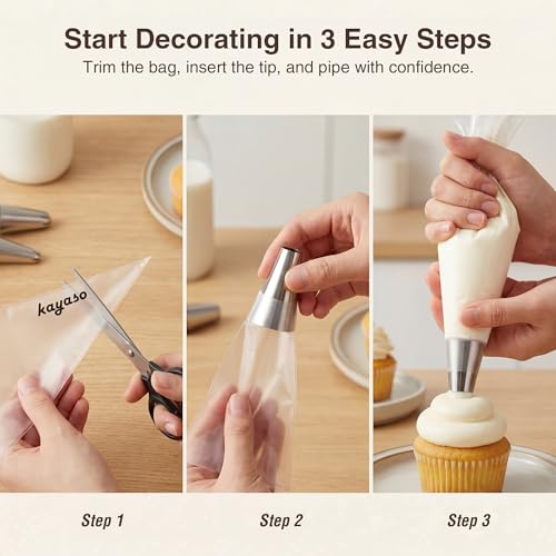 Round Piping Tip Set