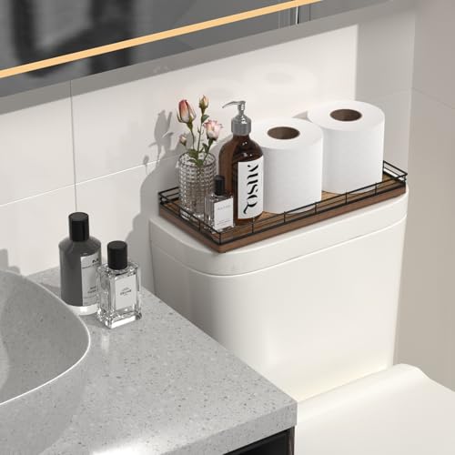 Acacia Bathroom Toilet Tank Tray