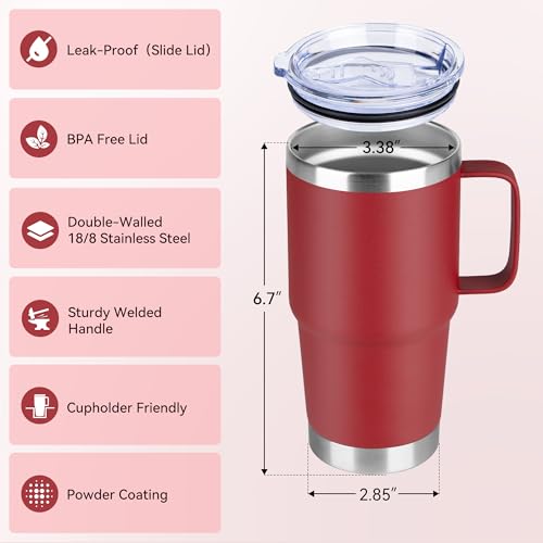 20oz Tumbler Bulk with Lid (12 Count)