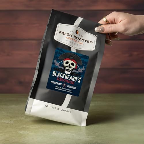 Blackbeard's Revenge Whole Bean Coffee (32 Ounce)