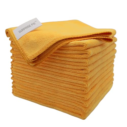 Premium 400 GSM Microfiber Cleaning Cloths (2 Count)