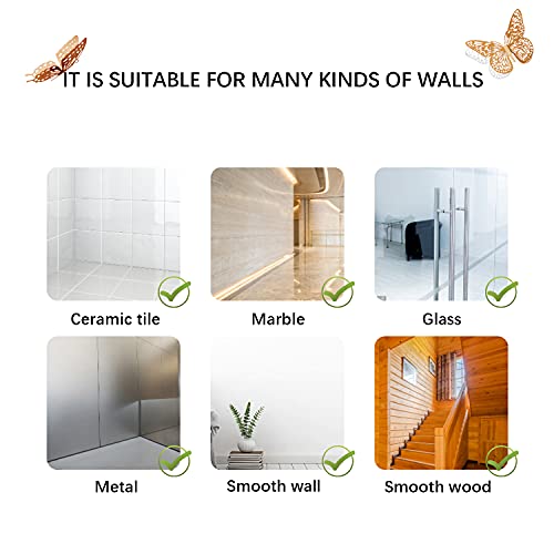 3D Butterfly Wall Decor (48 Count)