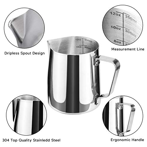 12oz Milk Frothing Pitcher