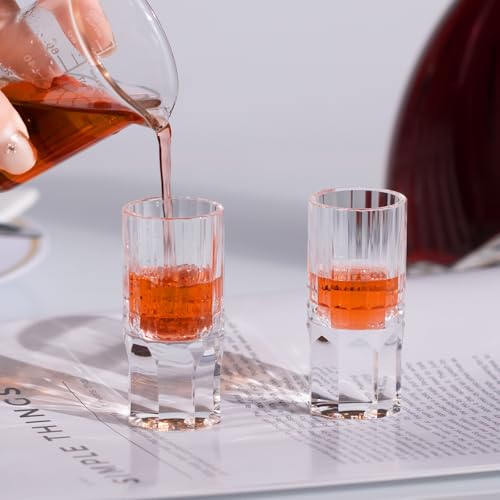 Crystal Shot Glasses Set of 2 (2 Count)