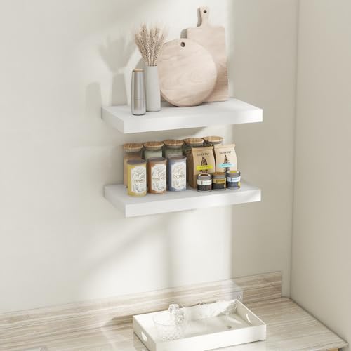 12 Inch Deep Floating Shelves for Wall (2 Count)