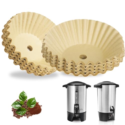 150Pcs Unbleached Paper Coffee Filters for Hamilton Beach 45 Cup 40515G (150 Count)