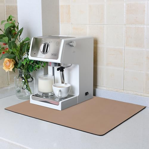 Coffee Bar Mat for Espresso Machine
