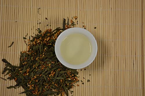 Genmaicha green tea with Roasted Rice (8 Ounce)