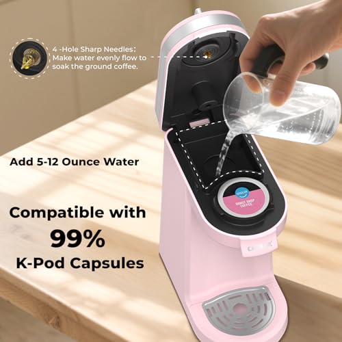 Mini Single Serve Coffee Maker for K Cup