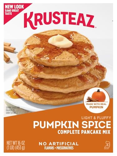 Pumpkin Spice Pancake Mix 16 oz (48 Ounce)