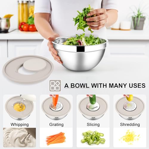 Stainless Steel Mixing Bowls (7 Count)