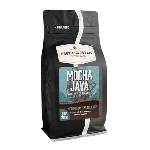 Mocha Java Drip Ground Coffee (12 Ounce)