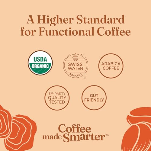 Organic Focus Half Caf Ground Coffee (10 Ounce)