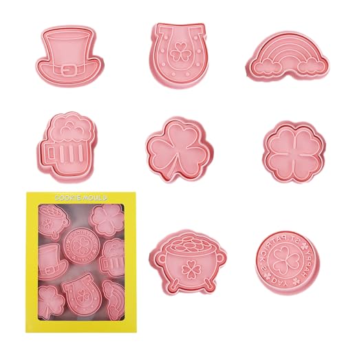 St. Patrick's Day Cookie Cutters (8 Count)