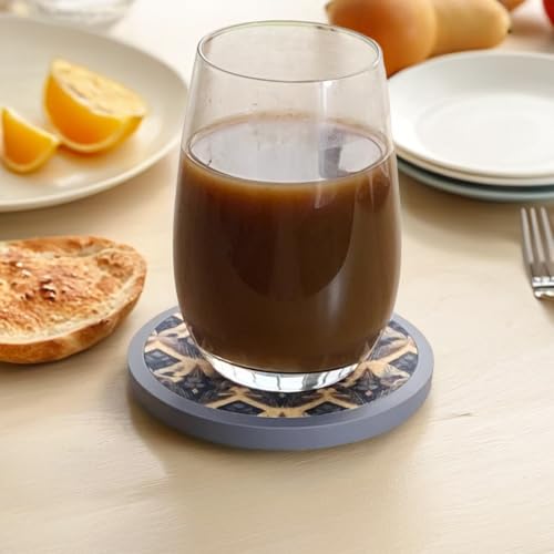 Absorbent Coasters for Drinks with Holder (7 Count)