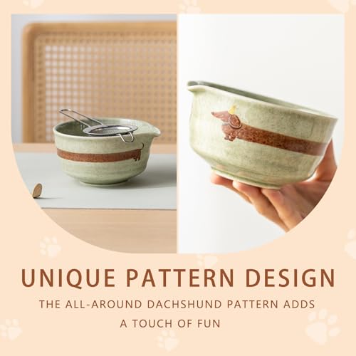 Matcha Set with Dog Pattern (5 Count)