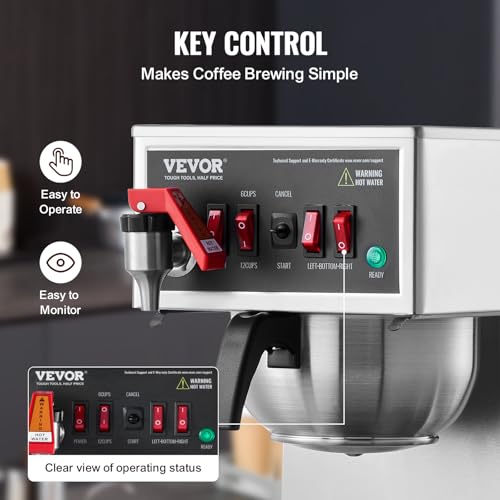 12 Cups Commercial Drip Coffee Maker