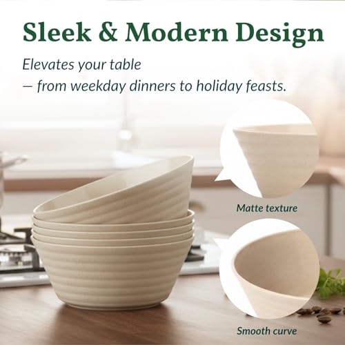 Premium Wheat Straw Bowls