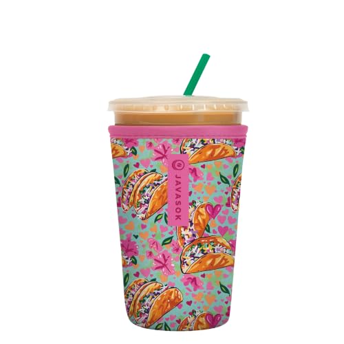 JavaSok Iced Coffee & Cold Soda Insulated Neoprene Cup Sleeve