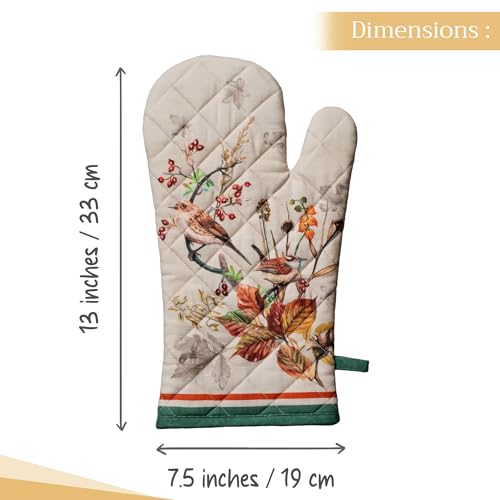 Maison d'Hermine Oven Gloves 100% Cotton Oven Mitt