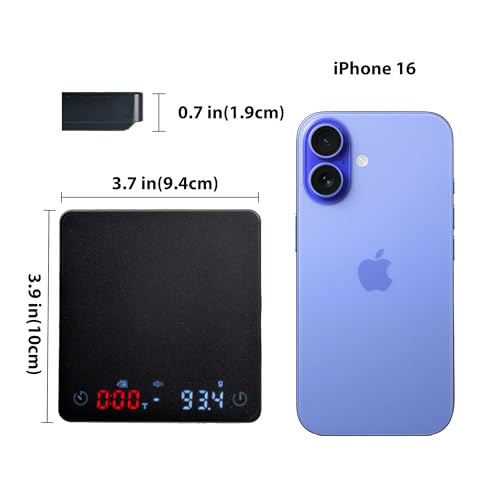 Nano Coffee Scale with Timer
