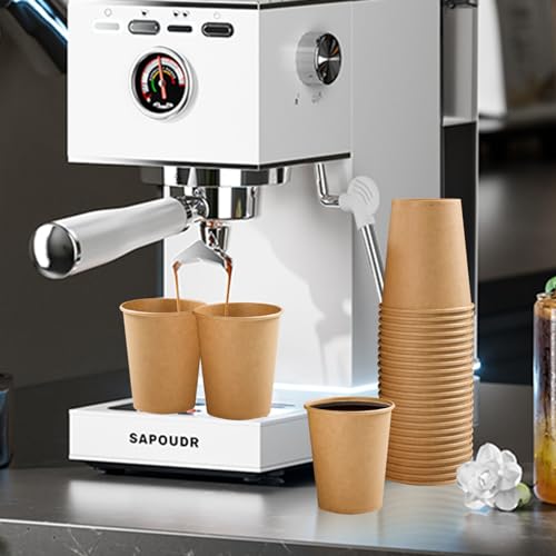 300 Pack 5 oz Paper Cups Disposable Kraft Mouthwash Cups Small (300 Count)