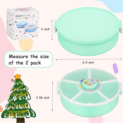 Kids' Rotating Snack Container Set
