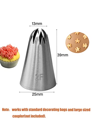 2F Piping Tip Set (3 Count)
