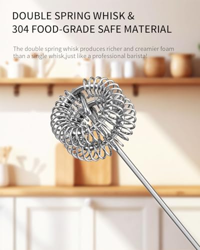 Rechargeable Milk Frother Handheld