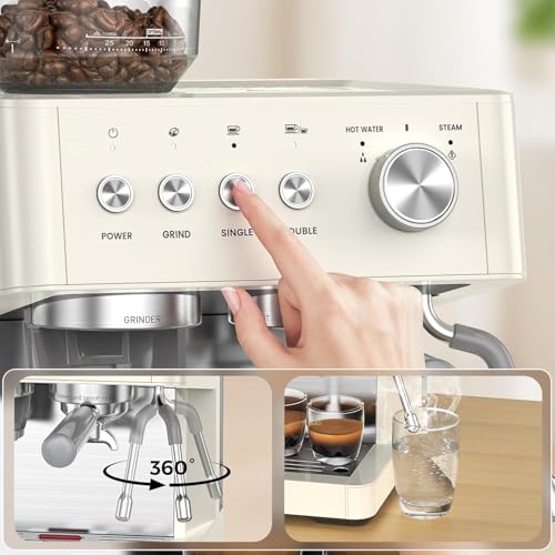 Espresso Machine with Grinder