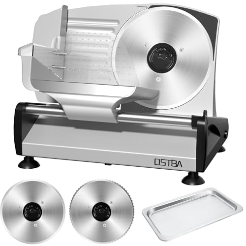 Meat Slicer Two 7.5” Stainless Steel Blades