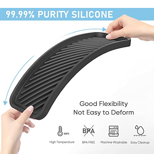 Kitchen Silicone Sink Organizer Tray (2 Count)