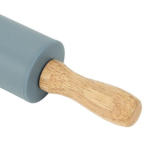 Large Silicone Rolling Pin Pastry Baking Mat Set for Kitchen