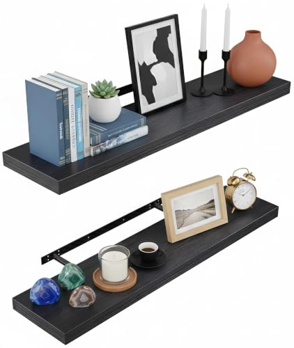 Floating Wall Shelves (2 Count)