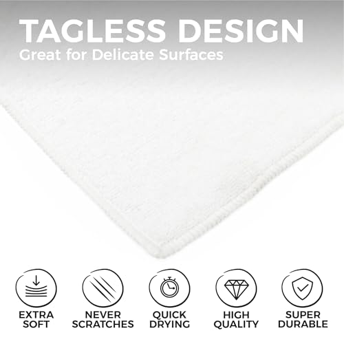 All Purpose Microfiber Terry Cleaning Towels (12 Count)