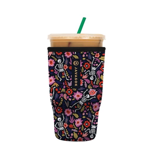 JavaSok Iced Coffee & Cold Soda Insulated Neoprene Cup Sleeve