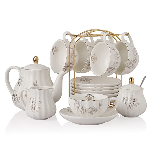 Porcelain Tea Sets British Royal Series (22 Count)