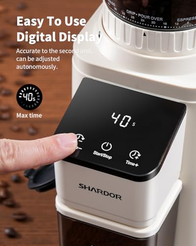 Conical Burr Coffee Bean Grinder