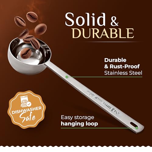 Premium Coffee Scoop Set (2 Count)