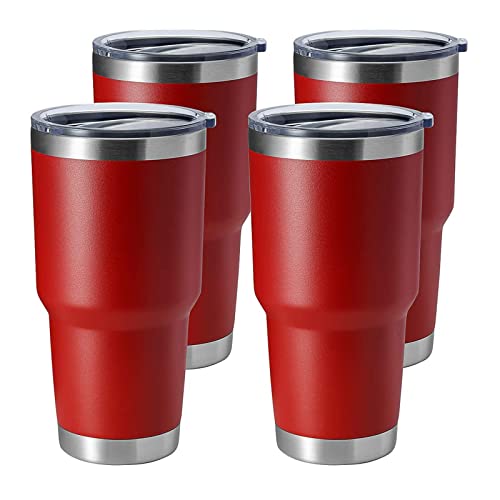 30oz Stainless Steel Tumbler (4 Count)