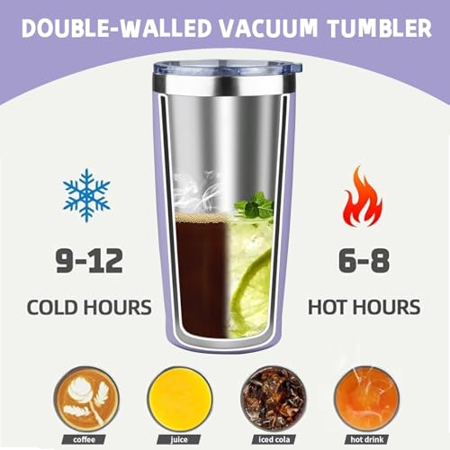 20 oz Tumbler with Lids and Straws