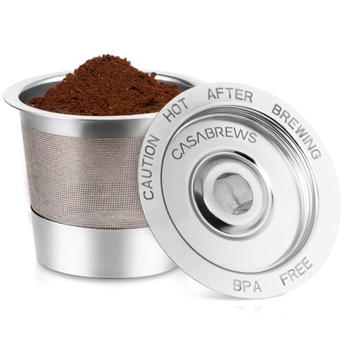 CASKF01 Reusable K Cups Coffee Pods for Keurig
