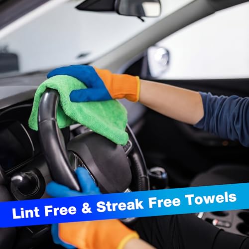 Car Microfiber Clean Cloths (60 Count)