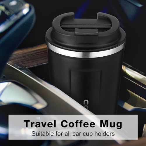 6 Pack Travel Coffee Mugs 12oz Insulated (6 Count)