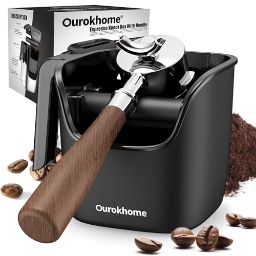 Espresso Knock Box with Lid