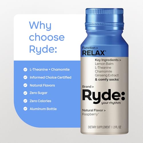 RYDE Relax Shot (16 Fl Oz)