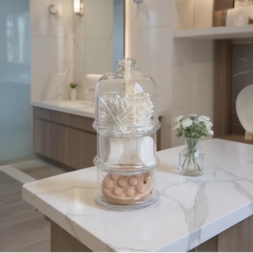 3 Tier Glass Jars with Lid