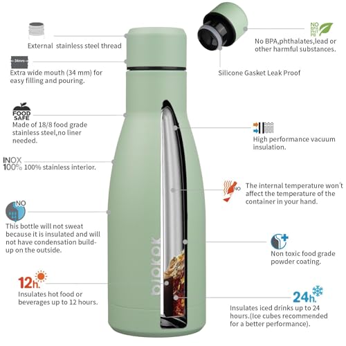 12 oz Small Mini Water Bottle